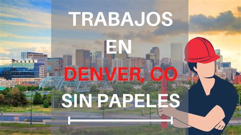 Trabajos en denver - Ofertas de Empleo en Denver, Colorado. ¿Estas buscando oportunidades de empleo en Denver? ¡Escoje de más de 128 empleos en Denver hoy! cualquier empleos en. viendo …